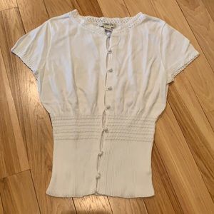 Harold’s XS crocheted sweater